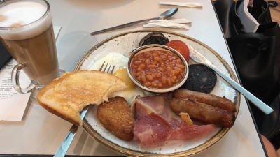 Airport Breakfast
